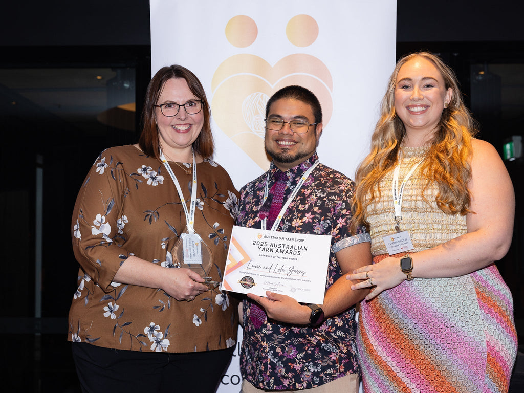 Thank you for the Australian Yarn Show Awards