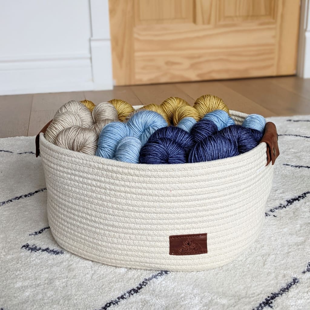 Thread & Maple Camel Thread & Maple - Carryall Basket