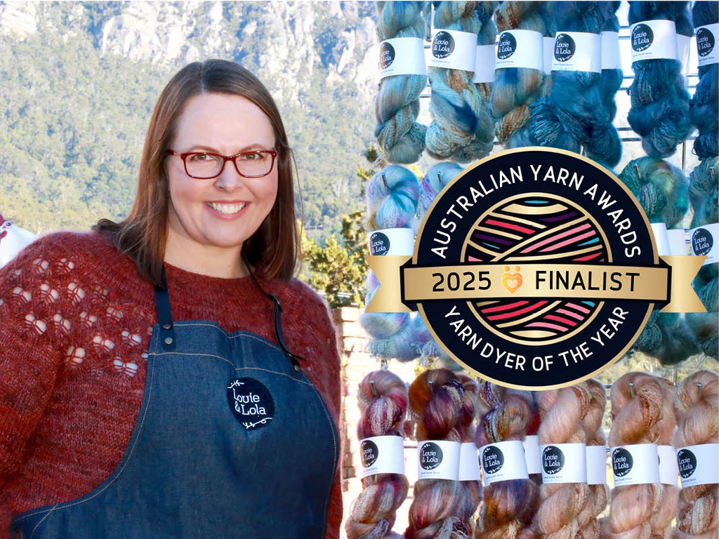 We're a finalist for Australian Yarn Dyer of the Year 2025