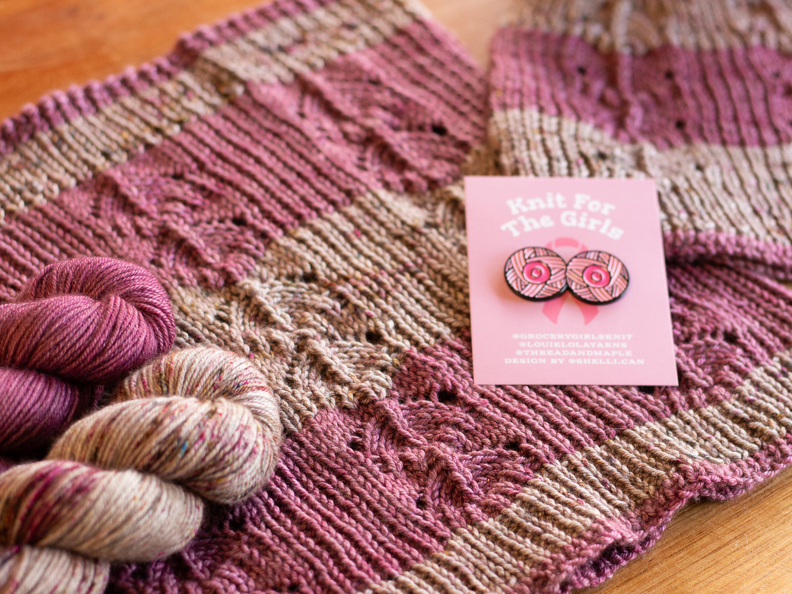 Knit for the Girls - Breast Cancer Fundraiser 2023 - Louie & Lola