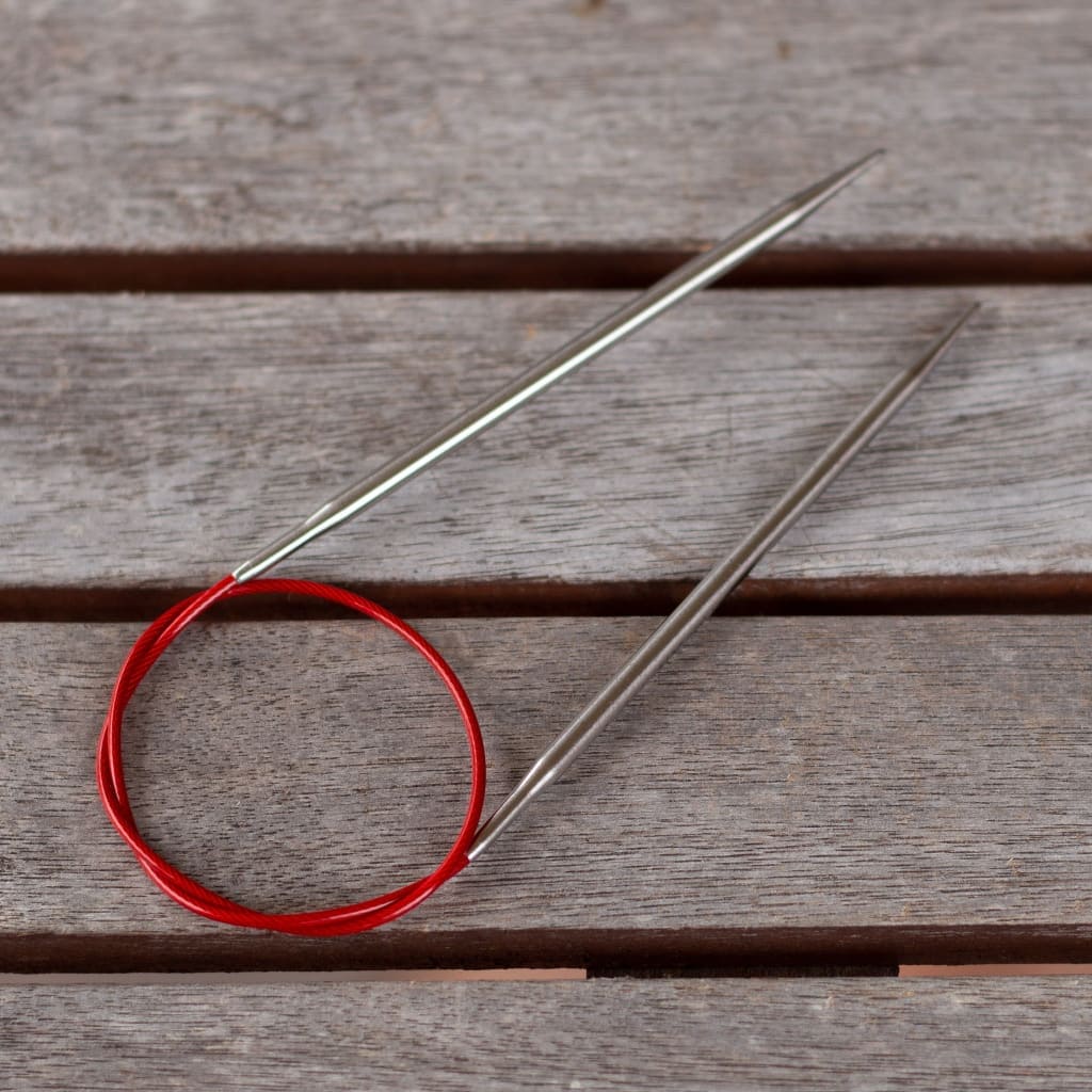 Chiaogoo Chiaogoo Red LACE Fixed Circular Needles