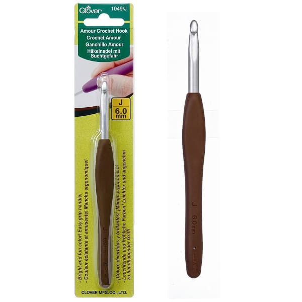 Agulha de Crochê Clover Amour 3,5mm | Produtos Especiais Agulha de Crochê Clover Amour 3,5mm | Produtos Especiais