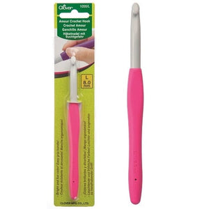 Clover 8mm Clover Amour Crochet Hooks