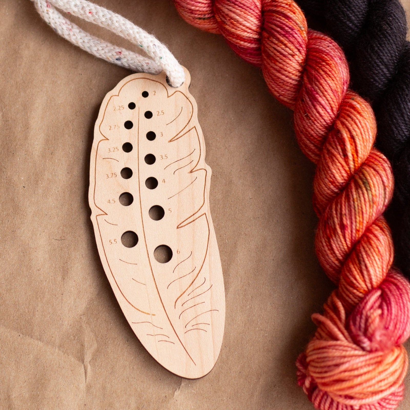 EleventyOne Windmills EleventyOne Windmills - Flock & Feather Wooden Needle Gauge