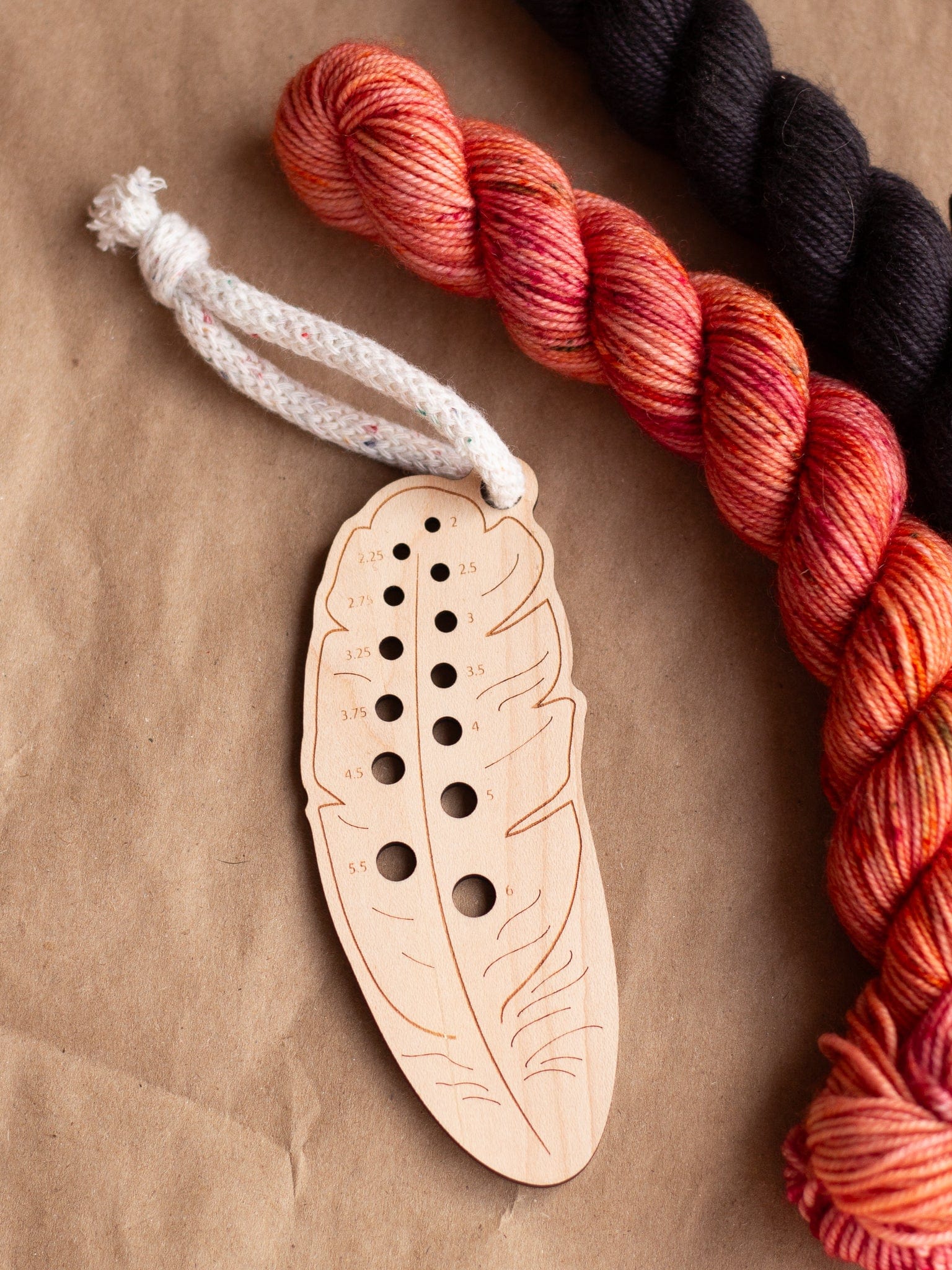 EleventyOne Windmills EleventyOne Windmills - Flock & Feather Wooden Needle Gauge