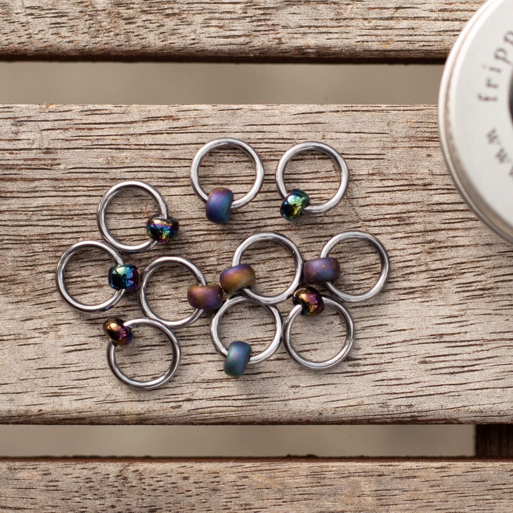 Fripperies & Bibelots Fripperies & Bibelots RingOs Oil Slick Stitch Markers