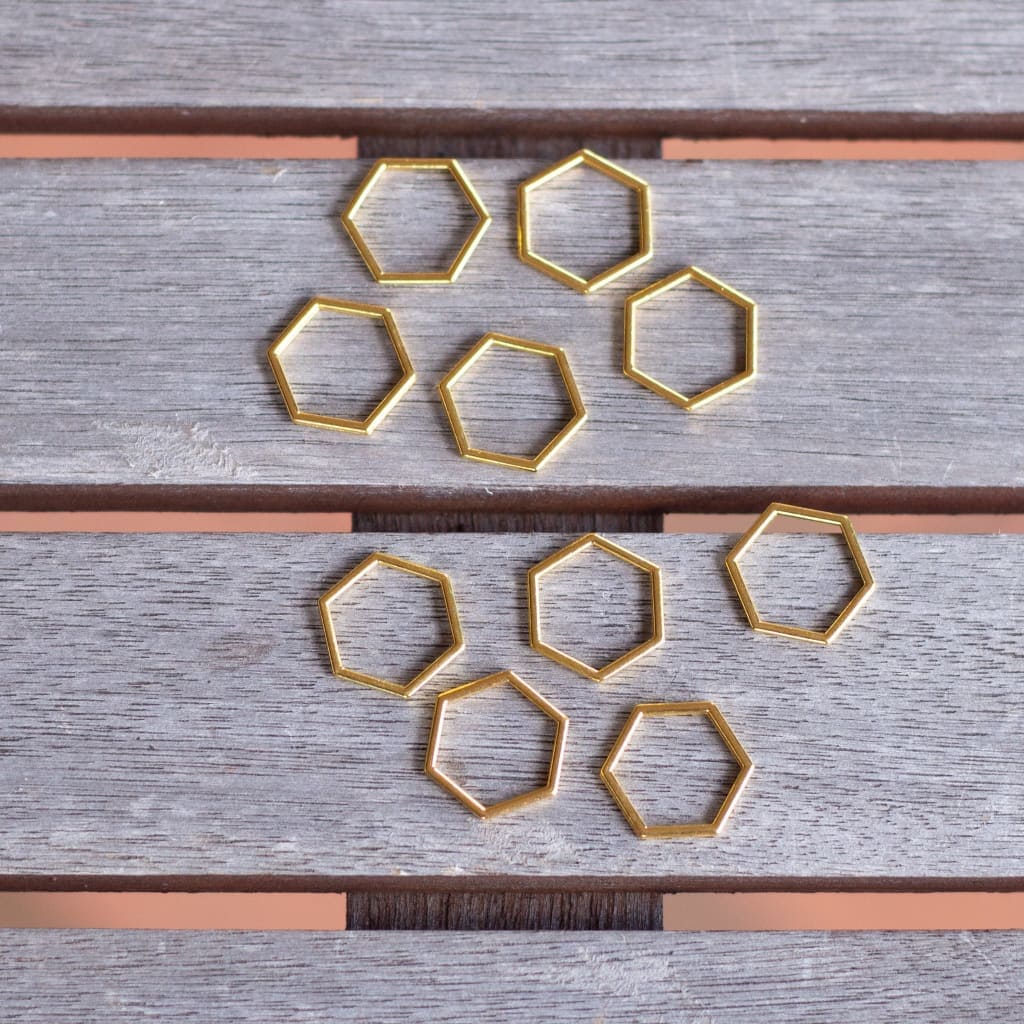 Fripperies & Bibelots Fripperies & Bibelots - Simple Solid Ring Honeycomb Stitch Markers