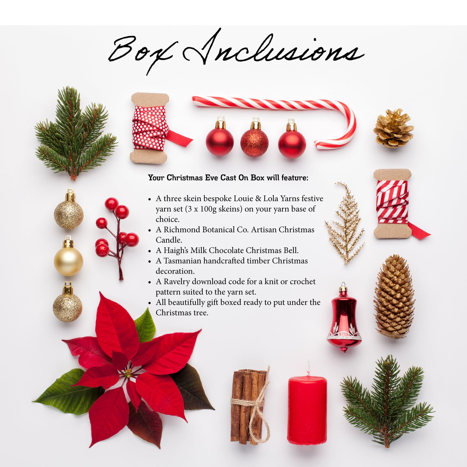 Louie & Lola Yarns 2026 Christmas Eve Cast On Box PRE-ORDER