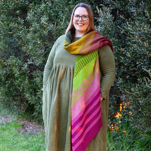 Louie & Lola Yarns Advent Calendar 'An Aussie 12 Days of Christmas' Advent - Tarkine Wrap - Yarn Kit
