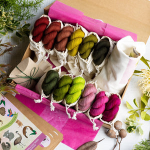 Louie & Lola Yarns Advent Calendar 'An Aussie 12 Days of Christmas' Advent - Tarkine Wrap - Yarn Kit
