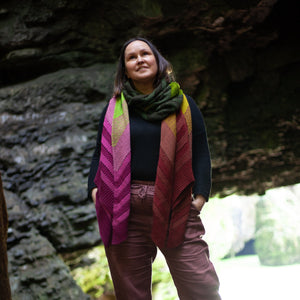 Louie & Lola Yarns Advent Calendar 'An Aussie 12 Days of Christmas' Advent - Tarkine Wrap - Yarn Kit