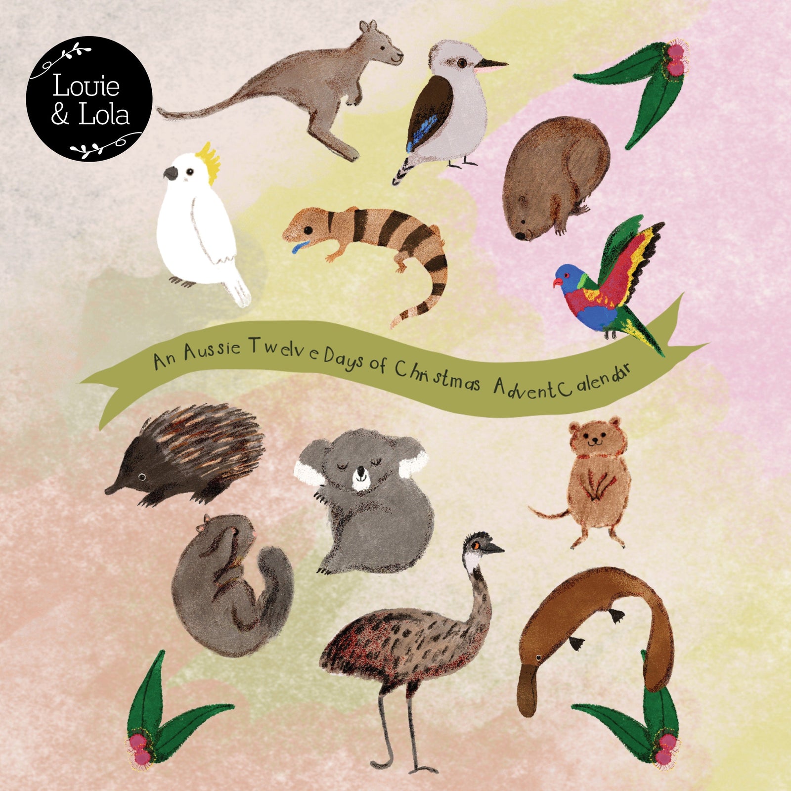 Louie & Lola Yarns Advent Calendar Louie & Lola Yarns - 'An Aussie 12 Days of Christmas' Yarn Advent Calendar PRE-ORDER