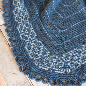 Louie & Lola Yarns Ambah O'Brien - SOL Shawl MKAL Kits - Merino Silk Yak Fingering