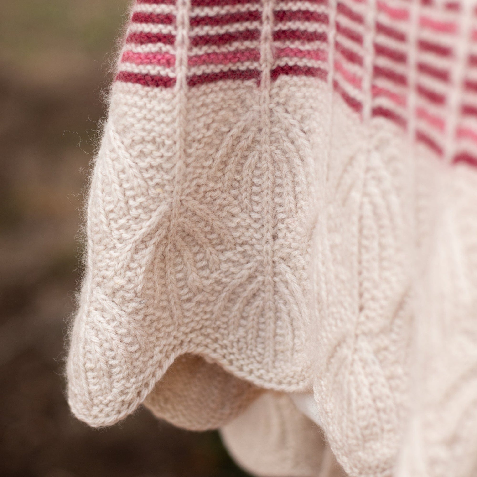Louie & Lola Yarns Aster Shawl Yarn Kit