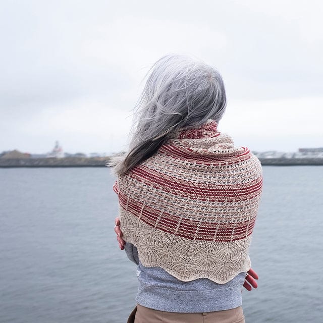 Louie & Lola Yarns Aster Shawl Yarn Kit