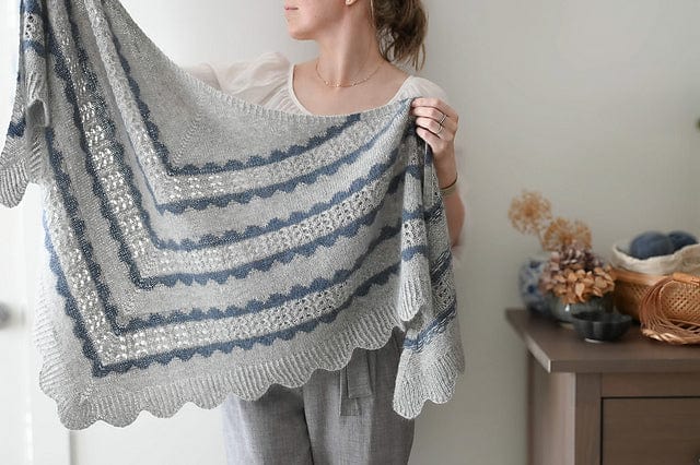 Louie & Lola Yarns Audria Shawl Yarn Kit