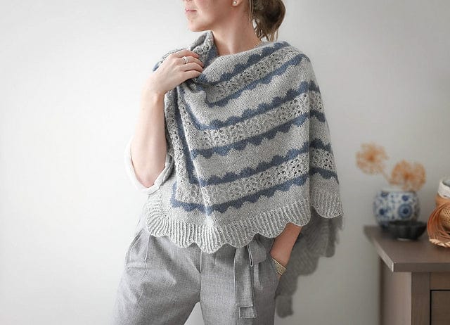 Louie & Lola Yarns Audria Shawl Yarn Kit
