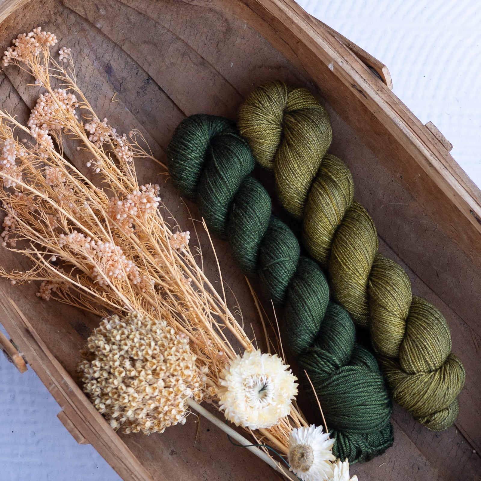 Louie & Lola Yarns Ambah O'Brien - SOL Shawl MKAL Kits - Merino Silk Yak Fingering