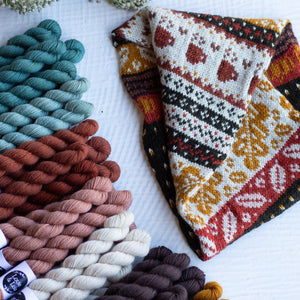 Louie & Lola Yarns BFL DK - Autumn Mini Skein Set