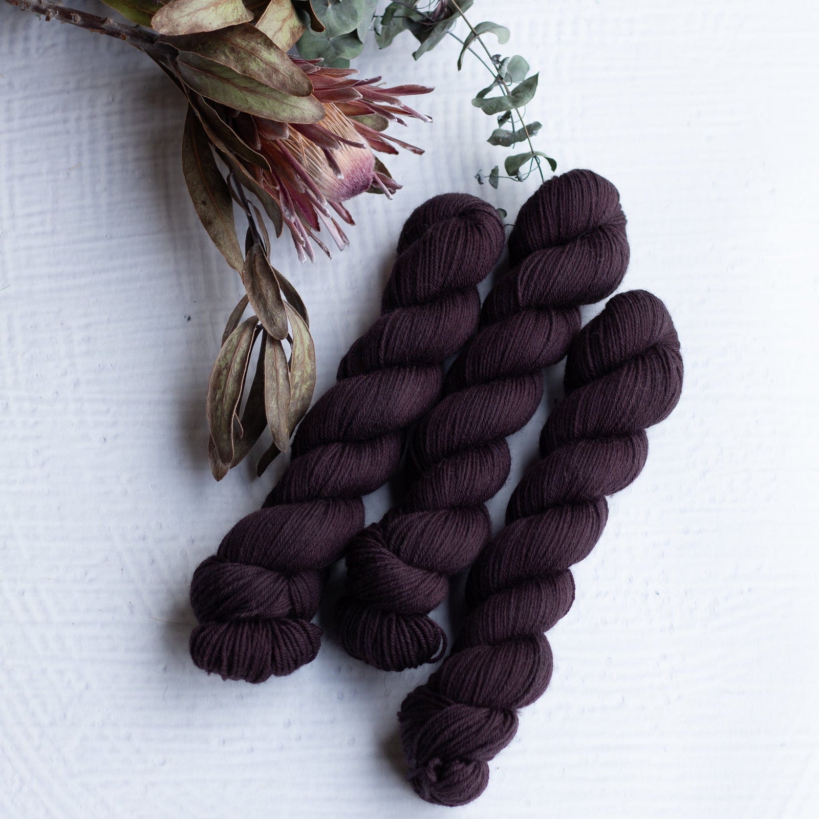 Louie & Lola Yarns BFL DK - Chocolate #209