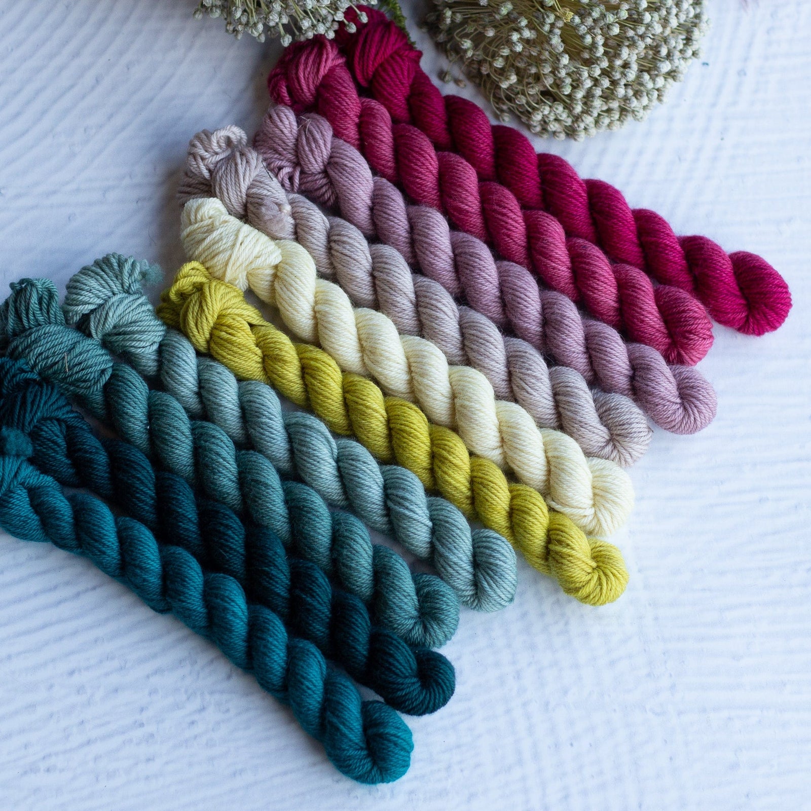 Louie & Lola Yarns BFL DK - Desert Mini Skein Set