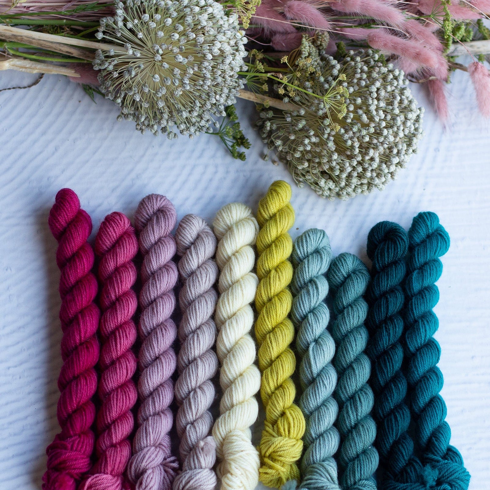 Louie & Lola Yarns BFL DK - Desert Mini Skein Set