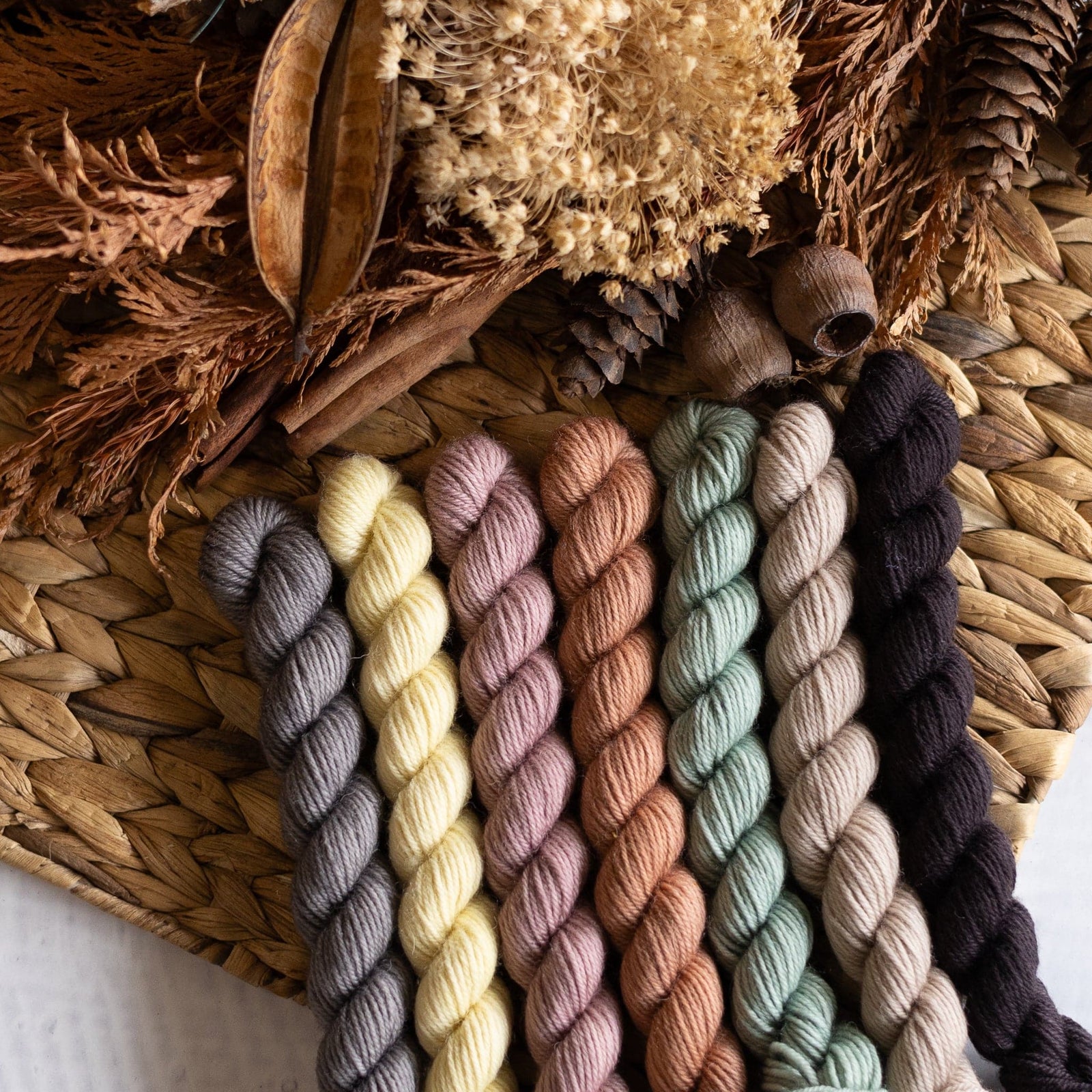 Louie & Lola Yarns BFL DK - Knitvent Mini Set 1