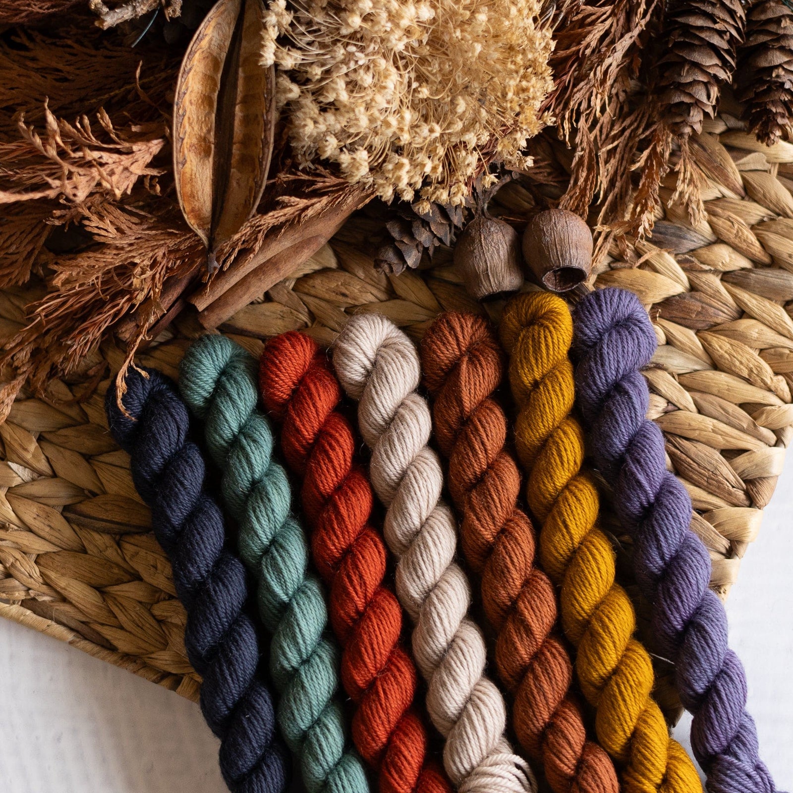 Louie & Lola Yarns BFL DK - Knitvent Mini Set 4