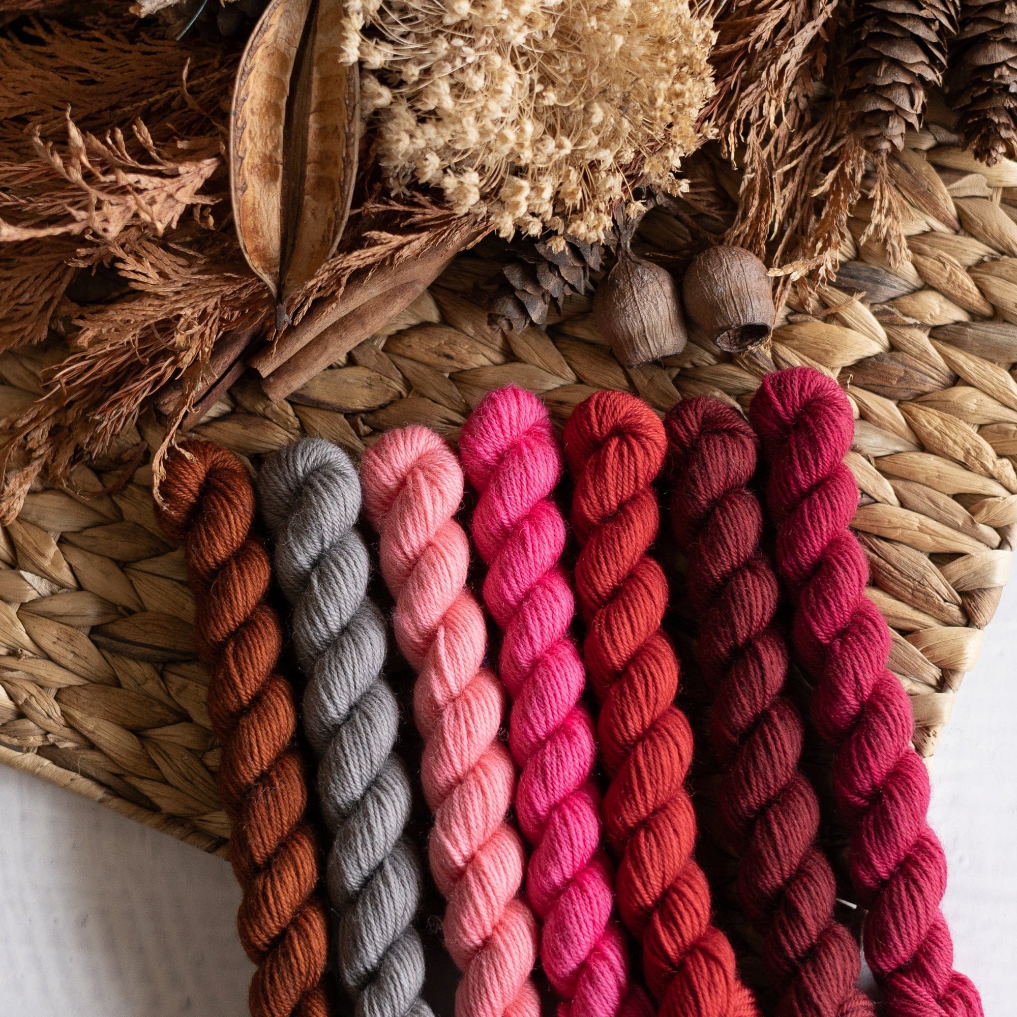 Louie & Lola Yarns BFL DK - Knitvent Mini Set 5