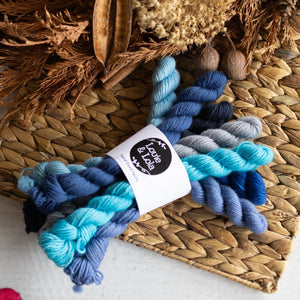 Louie & Lola Yarns BFL DK - Knitvent Mini Set 8