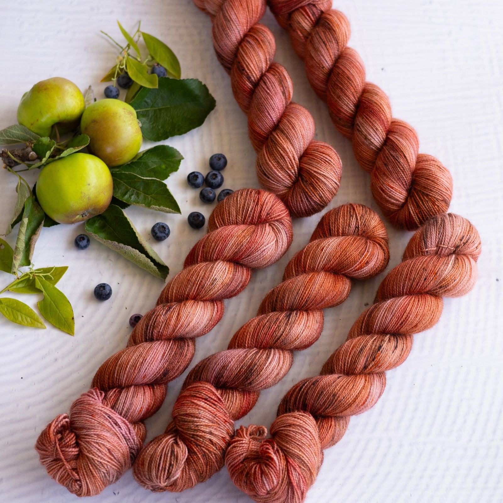 Louie & Lola Yarns BFL Nylon Fingering - Harvest Collection - Copperleaf