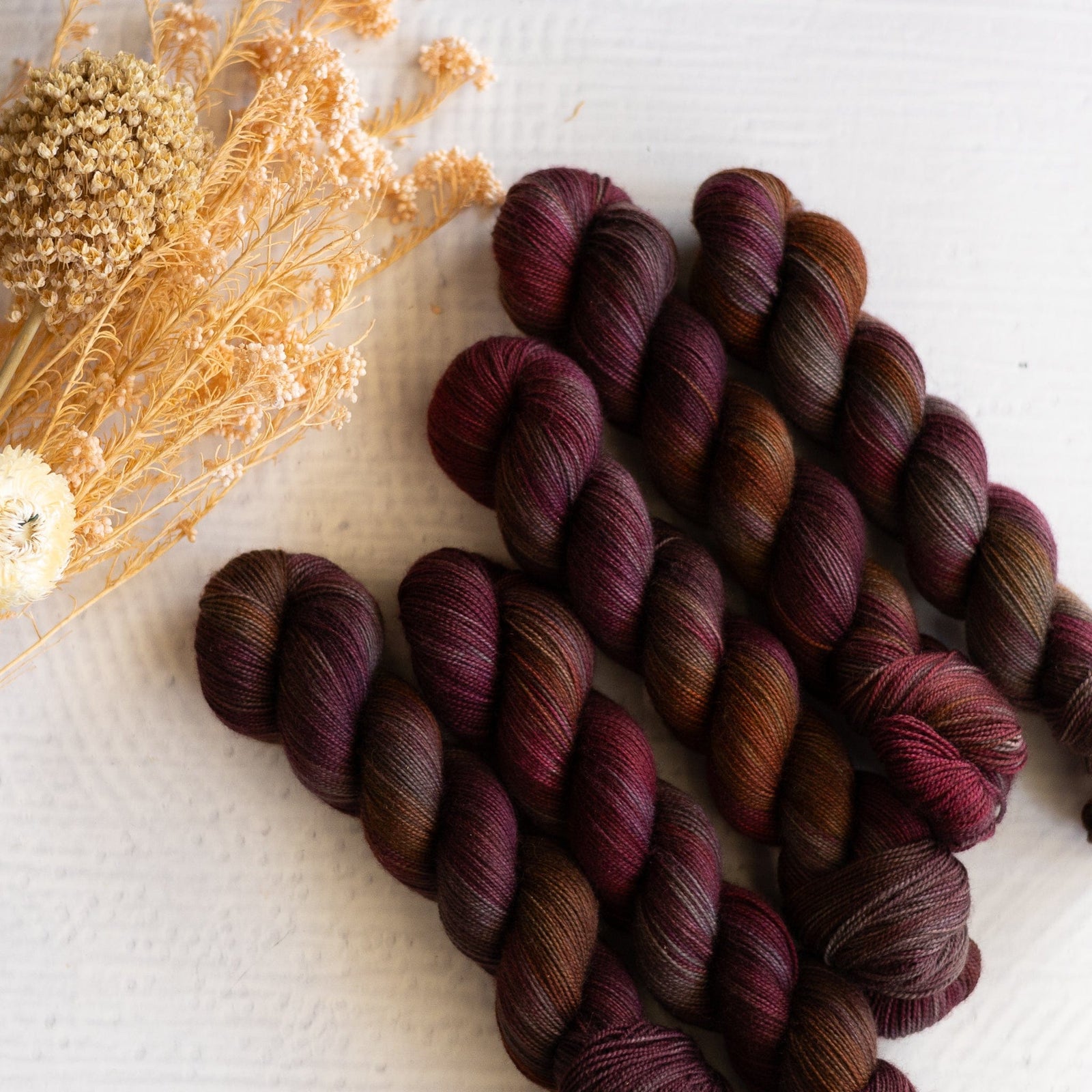 Louie & Lola Yarns BFL Nylon Fingering - Saddle