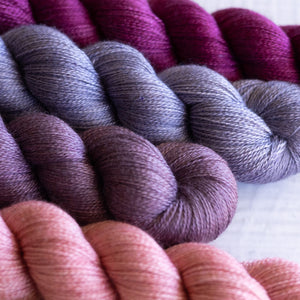 Louie & Lola Yarns BFL Silk Lace - Dewdrops