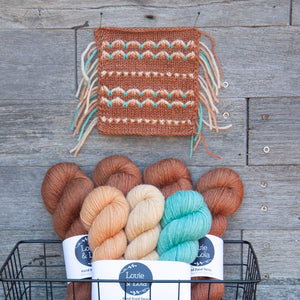 Louie & Lola Yarns Binalong Bay / Sizes 1-4 Pepperberry Jumper - Yarn Kit PRE-ORDER