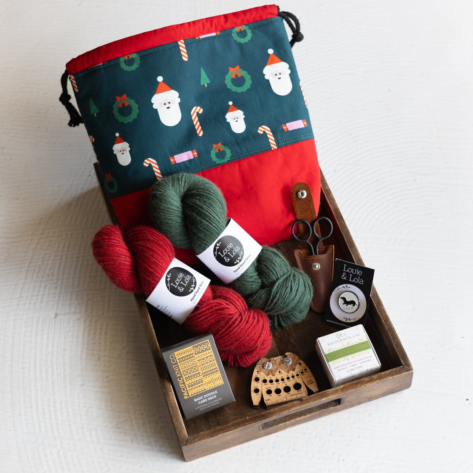 Louie & Lola Yarns Christmas Gift Box - Merino Possum DK