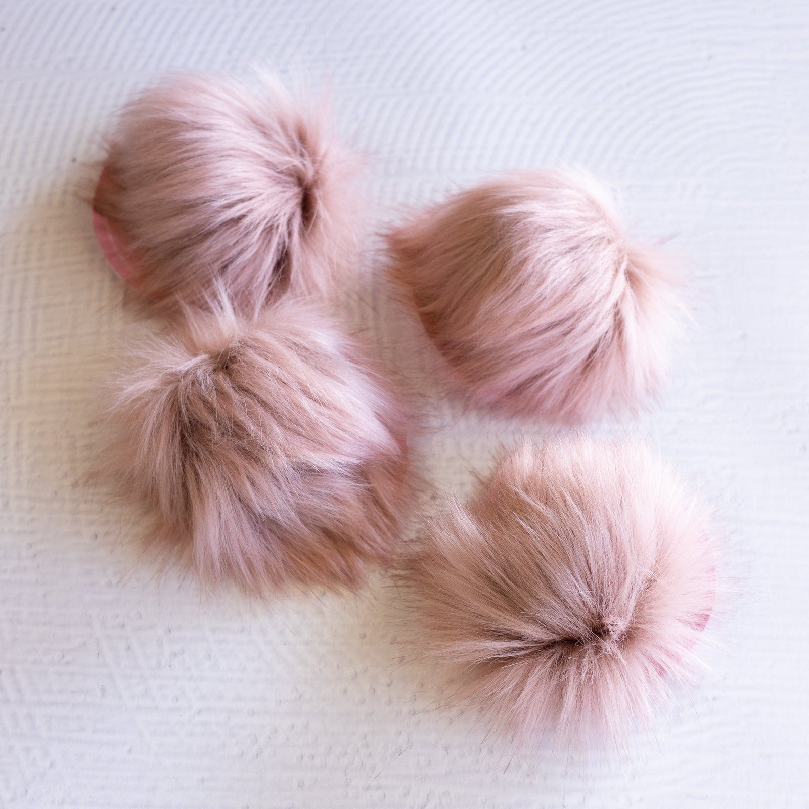 Louie & Lola Yarns FREE Gift with Purchase - Knit for the Girls Pom Pom & Faux Suede Tags