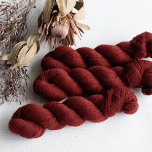 Louie & Lola Yarns Harvest Hues 4 Ply - Tonals Collection - Barn Red