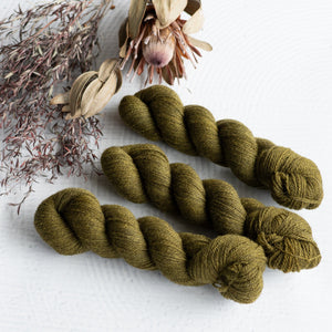 Louie & Lola Yarns Harvest Hues 4 Ply - Tonals Collection - Olive