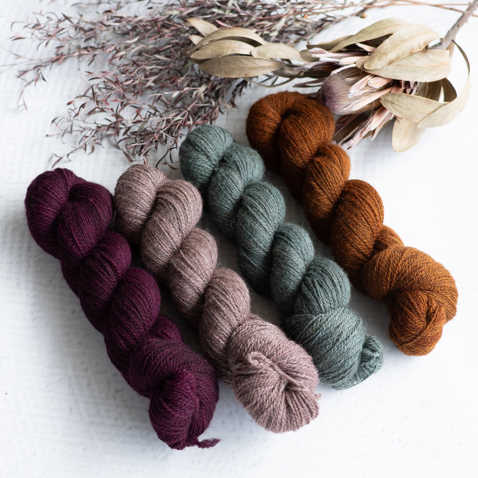 Louie & Lola Yarns Harvest Hues 4 Ply - Tonals Collection - Cider