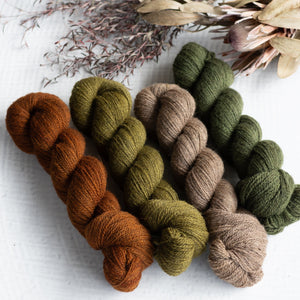 Louie & Lola Yarns Harvest Hues 4 Ply - Tonals Collection - Stone