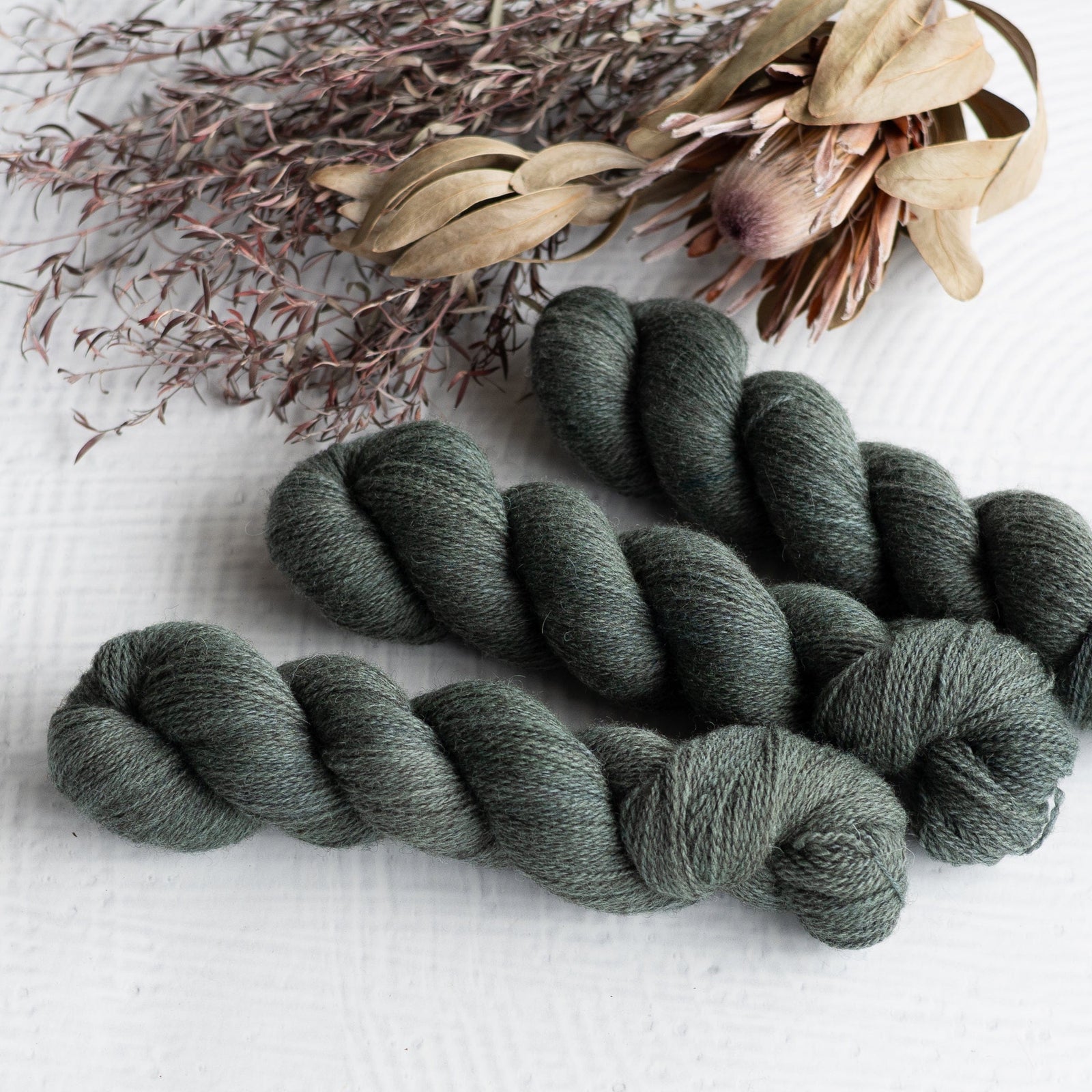 Louie & Lola Yarns Harvest Hues 4 Ply - Tonals Collection - Willow Sage