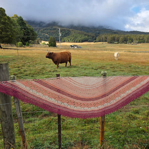 Louie & Lola Yarns Impressionists Shawl Kit PRE-ORDER