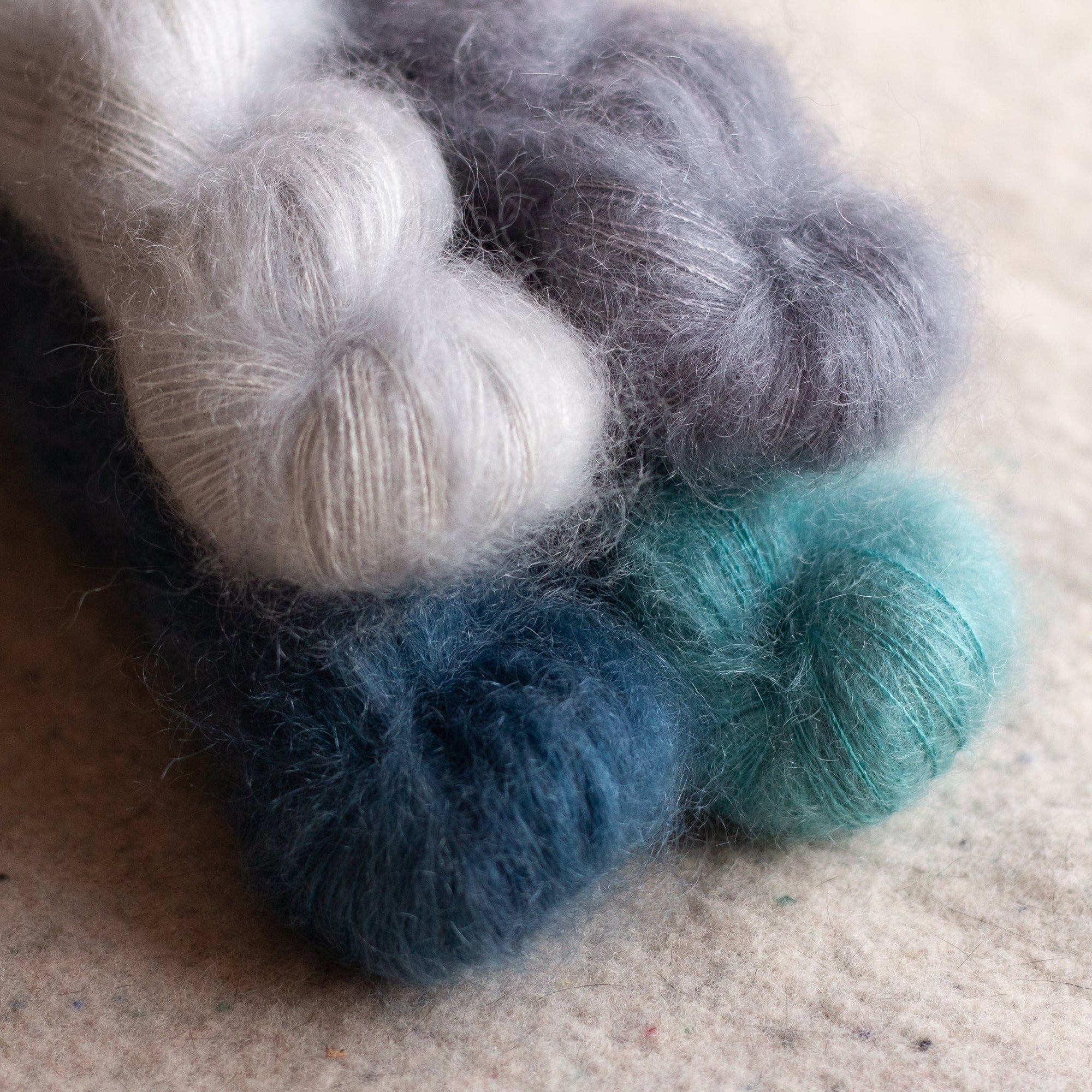 Louie & Lola Yarns Instant Crush Yarn Kit - Blue Spruce