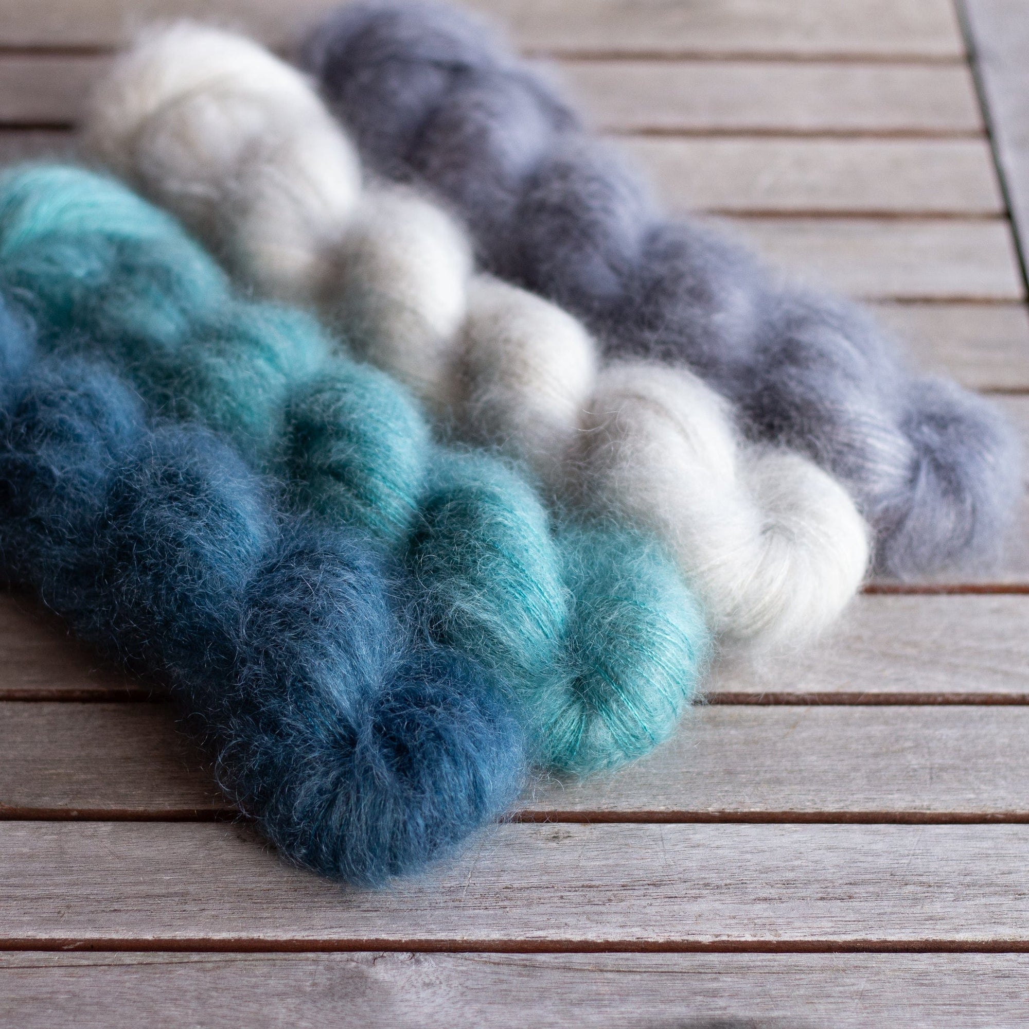 Louie & Lola Yarns Instant Crush Yarn Kit - Blue Spruce