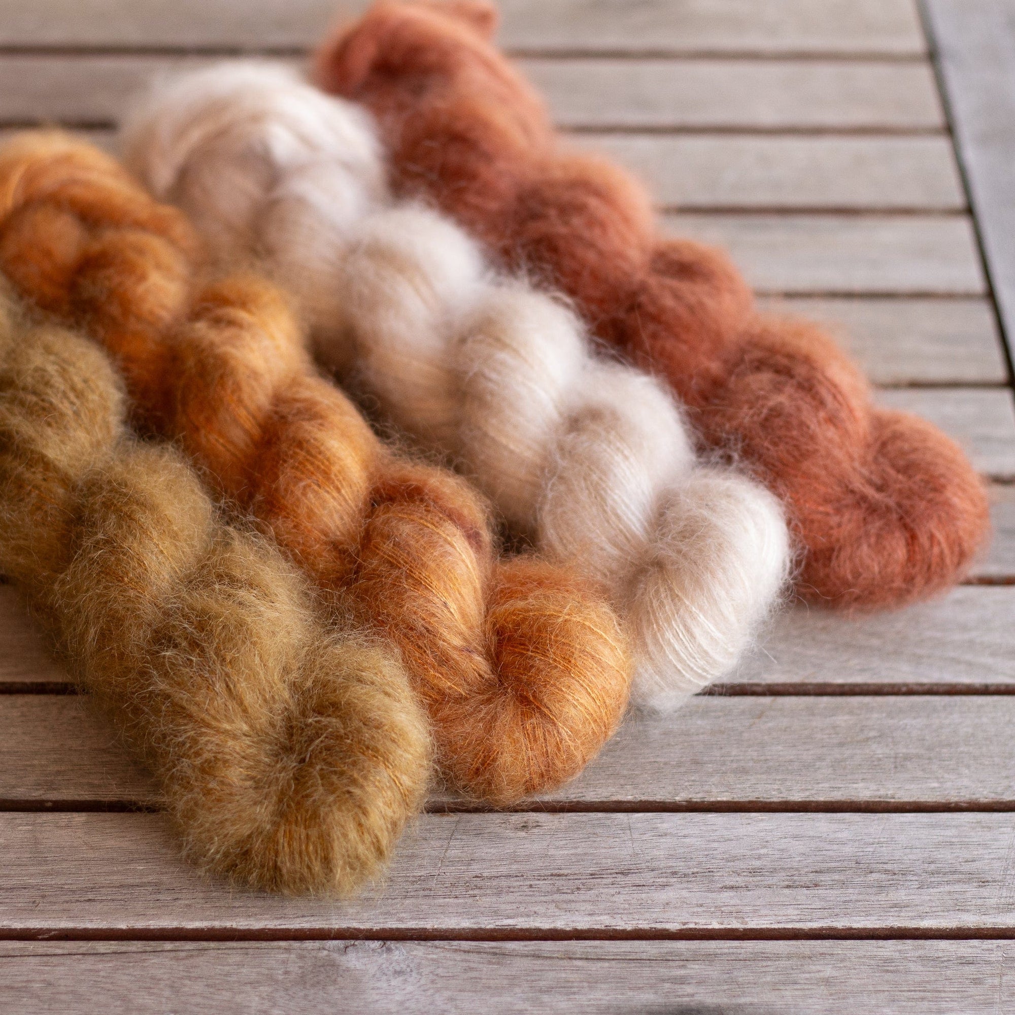 Louie & Lola Yarns Instant Crush Yarn Kit - Mustard