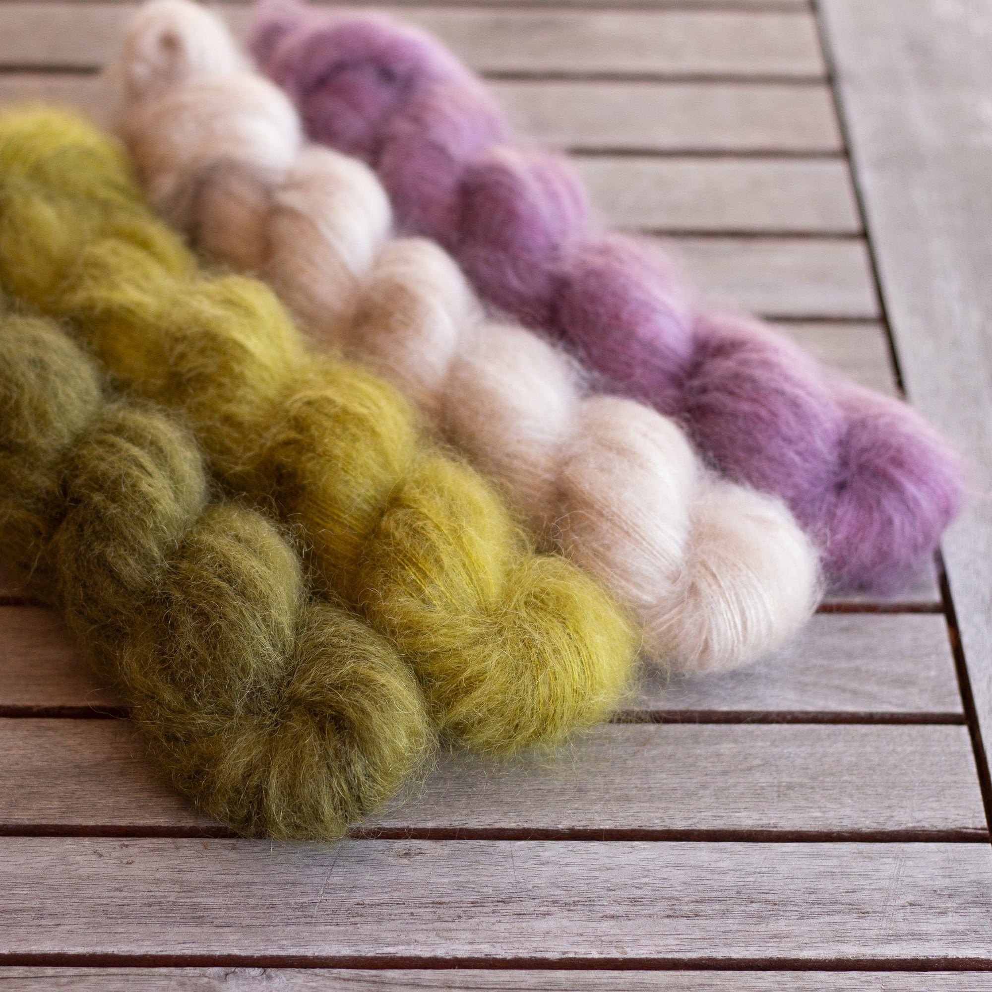 Louie & Lola Yarns Instant Crush Yarn Kit - Olive & Oak