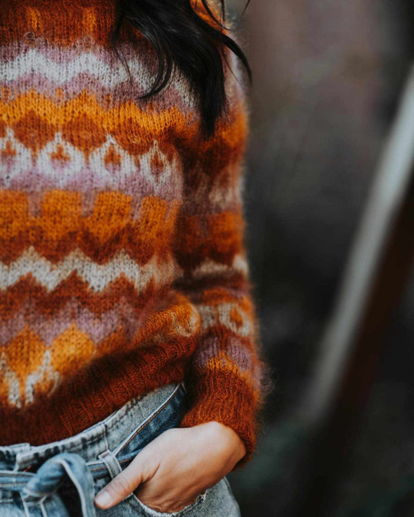 Instant Crush Yarn Kit Sweet Orange PreOrder Louie & Lola Yarns