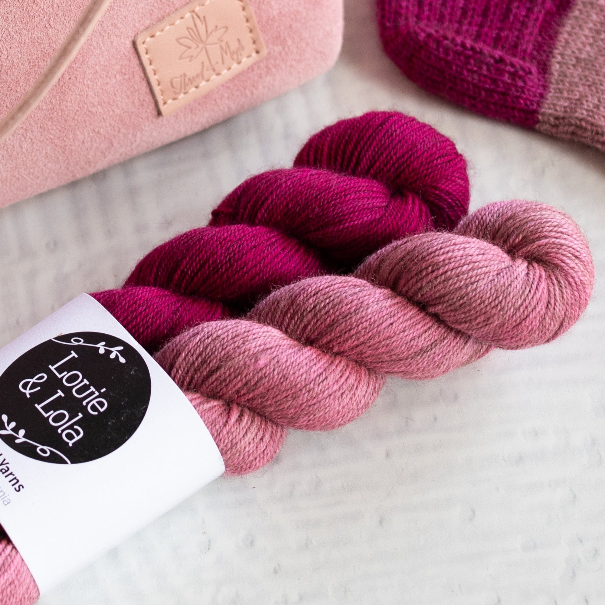 Louie & Lola Yarns Knit for the Girls 2025 'Dotty Sock' Yarn Set PRE-ORDER