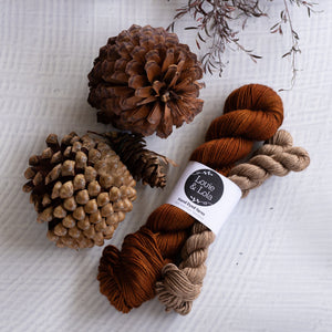 Louie & Lola Yarns Long Crimp Cowl Yarn Kit PRE-ORDER