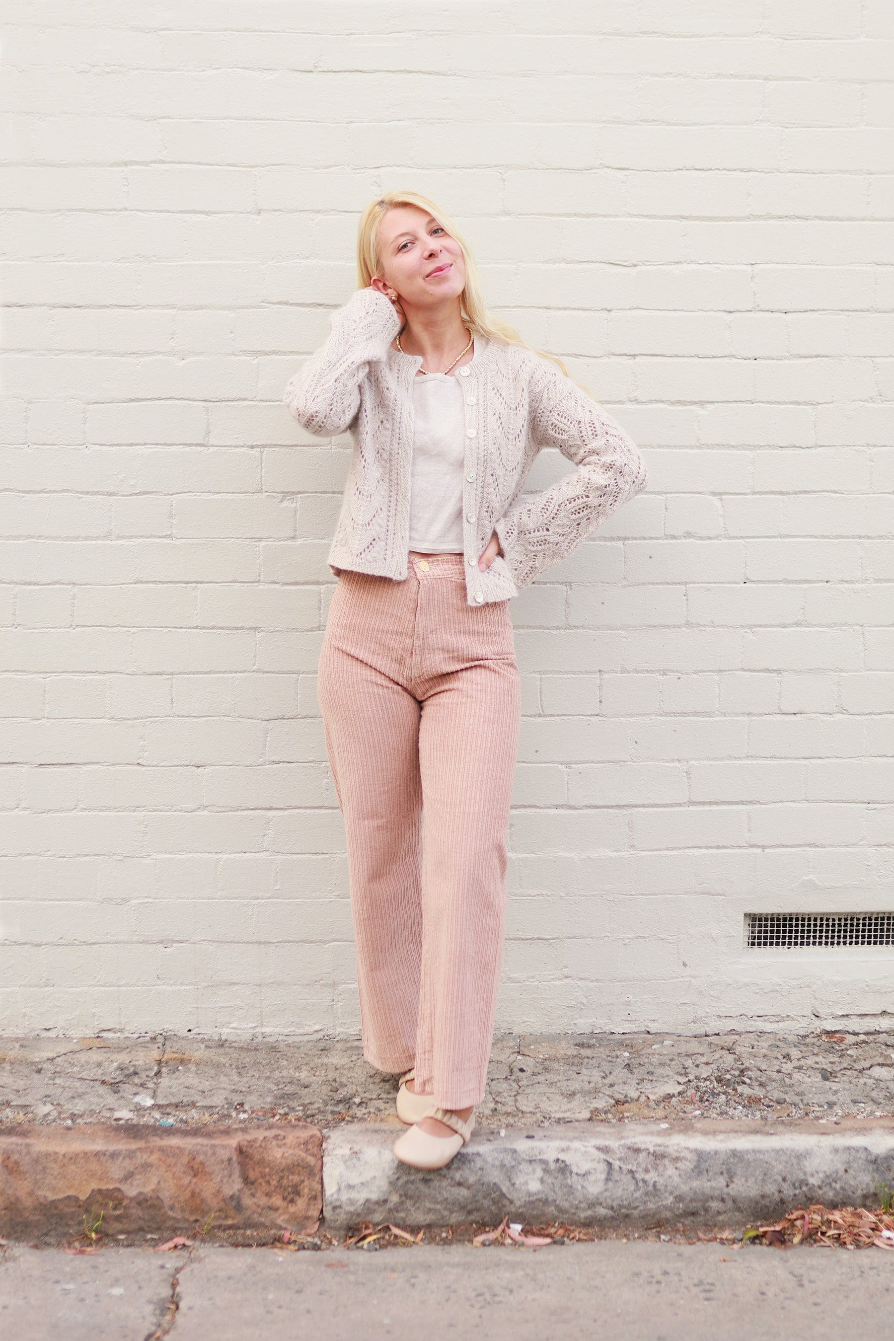 Louie & Lola Yarns Lyrebird Cardigan - Kit 1 - Evandale